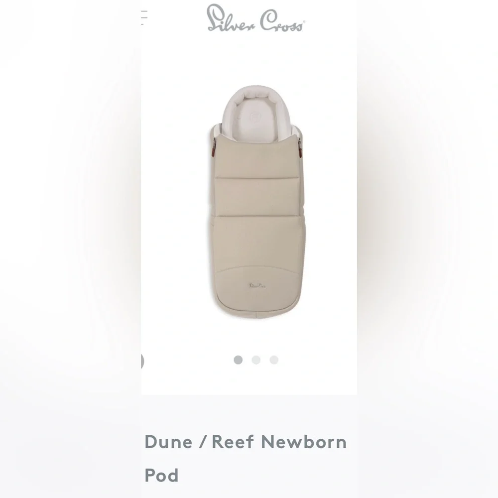 Silver Cross Dune / Reef Newborn Pod 👶 Fashion Choices : Stone NEW $ 199